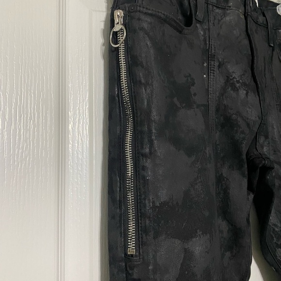 Vidl Los Angeles Phantom Chopper Denim Jeans Black Men’s Size 36 - Picture 3 of 6